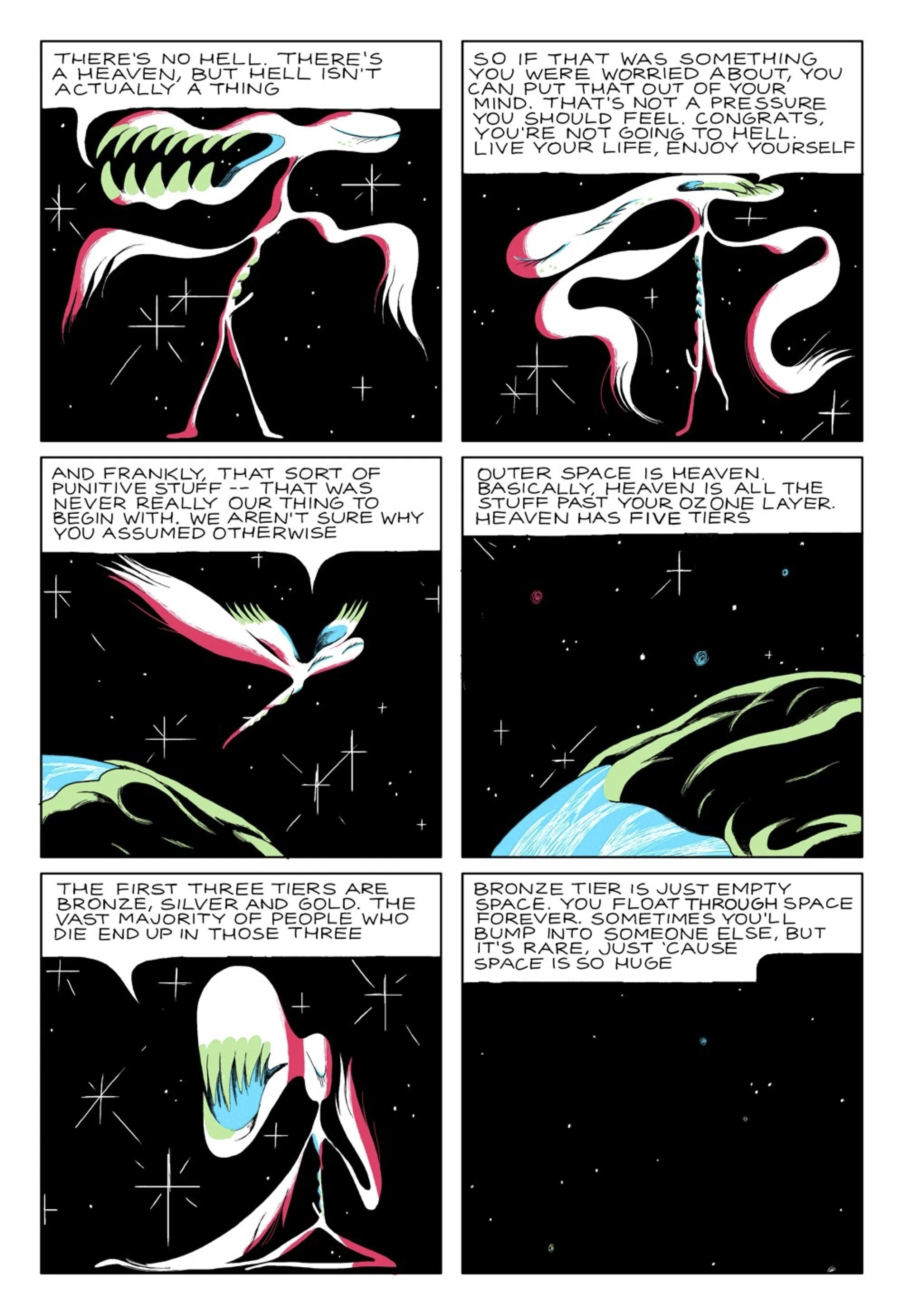 GRAPHIC NOVEL REVIEW: Heaven No Hell by Michael DeForge — Comics
